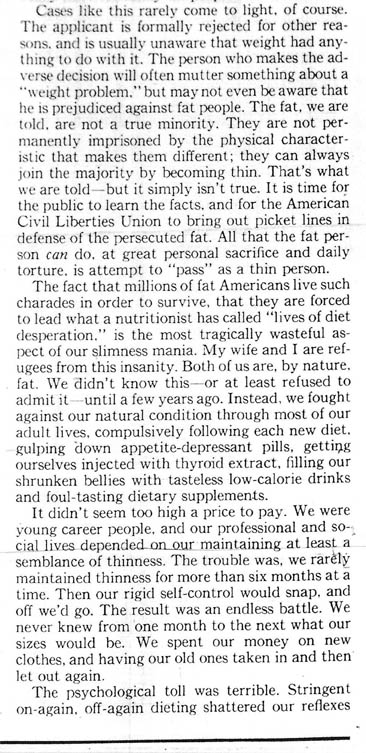 More People Should Be Fat - column 4